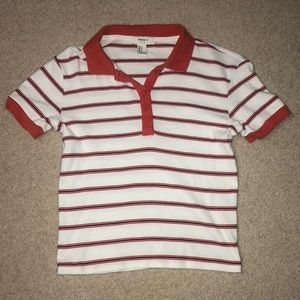 F21 Collared striped shirt- Vintage inspired